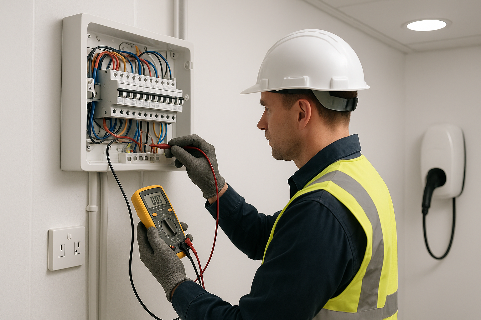 Commercial Electrician Eltham service image